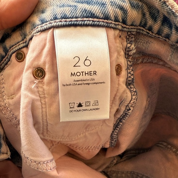 MOTHER The Tripper Crop Fray “Juicy Fruit” Jeans - Picture 9 of 14